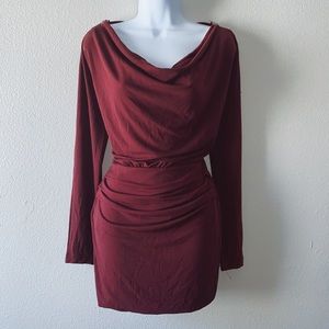 ✨ NWT Forever 21 Purple Cowl Neck Mini Dress